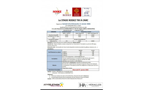 compétions en salle de Rodez 